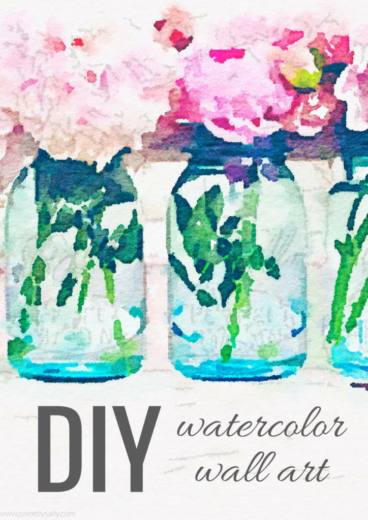 724x1024 Watercolor Wall Art { Free Printable}