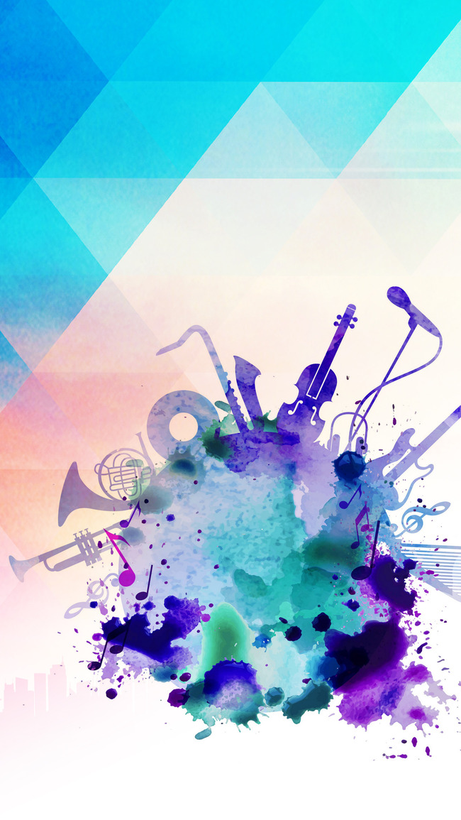 650x1155 Splash Art Shape Watercolor Background, Design, Pattern, Wallpaper