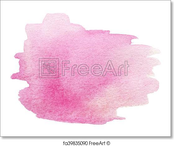 560x470 Free Art Print Of Watercolor Hand Painted Background. Wet