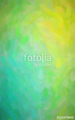313x500 Illustration Of Vertical Green And Yellow Watercolor Wash