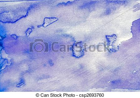 450x318 Watercolor Wash For Backgrounds. Lavenders And Blue Used For A