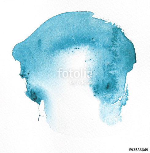 489x500 Blue Watercolor Wash Background Design Stock Photo And Royalty