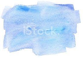 286x200 Blue Watercolor Wash Background Stock Vectors