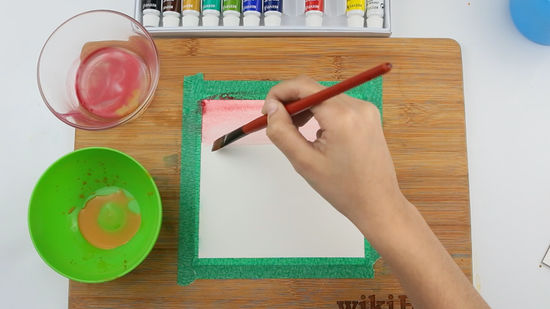 550x309 How To Paint A Watercolor Wash 15 Steps (With Pictures)