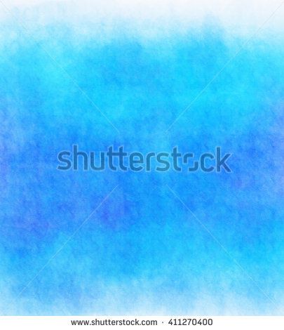 405x470 Blue Gradient Watercolor Texture. Background On Paper Texture