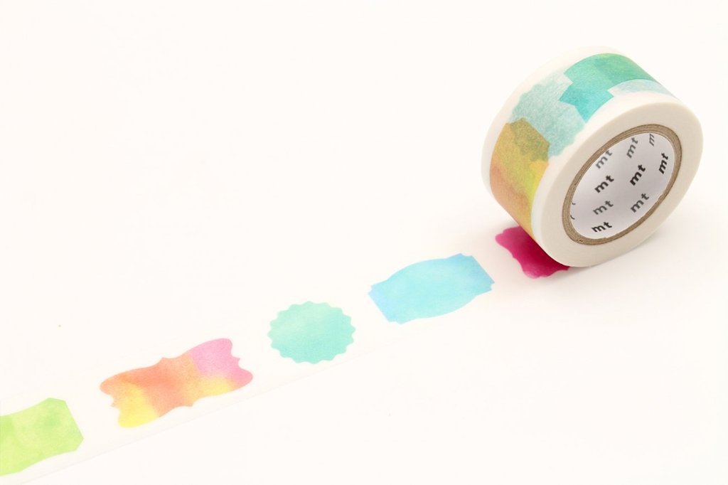 1024x682 Mt Label Watercolor Washi Tape Cityluxe