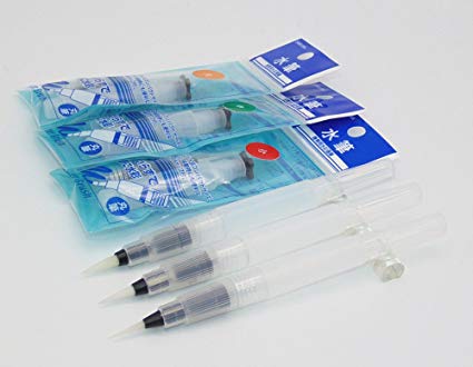 425x330 Water Brush Pen Set, 3 Pack Water Brush, Waterbrush