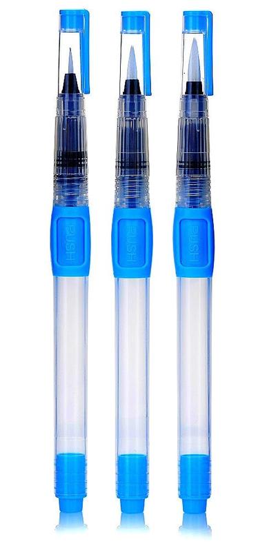 400x798 Water Brush For Aquarelle Watercolor Painting Calligraphy