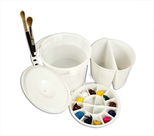 600x530 Water Buckets Brush Basins