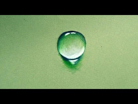 480x360 How To Paint A Drop Of Water Using Watercolour And Enhancing With