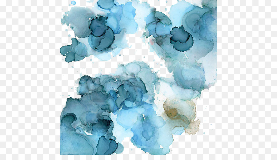 900x520 Watercolor Painting Blue