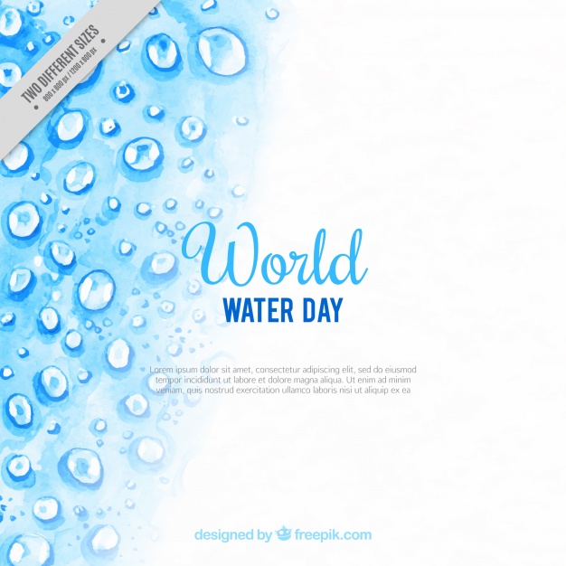 626x626 Background Of Watercolor Water Droplets Vector Free Download