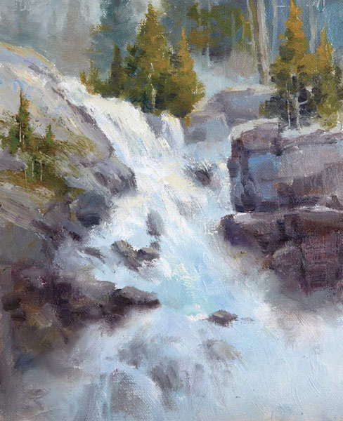 488x600 Paint Waterfalls That Are Full Of Motion