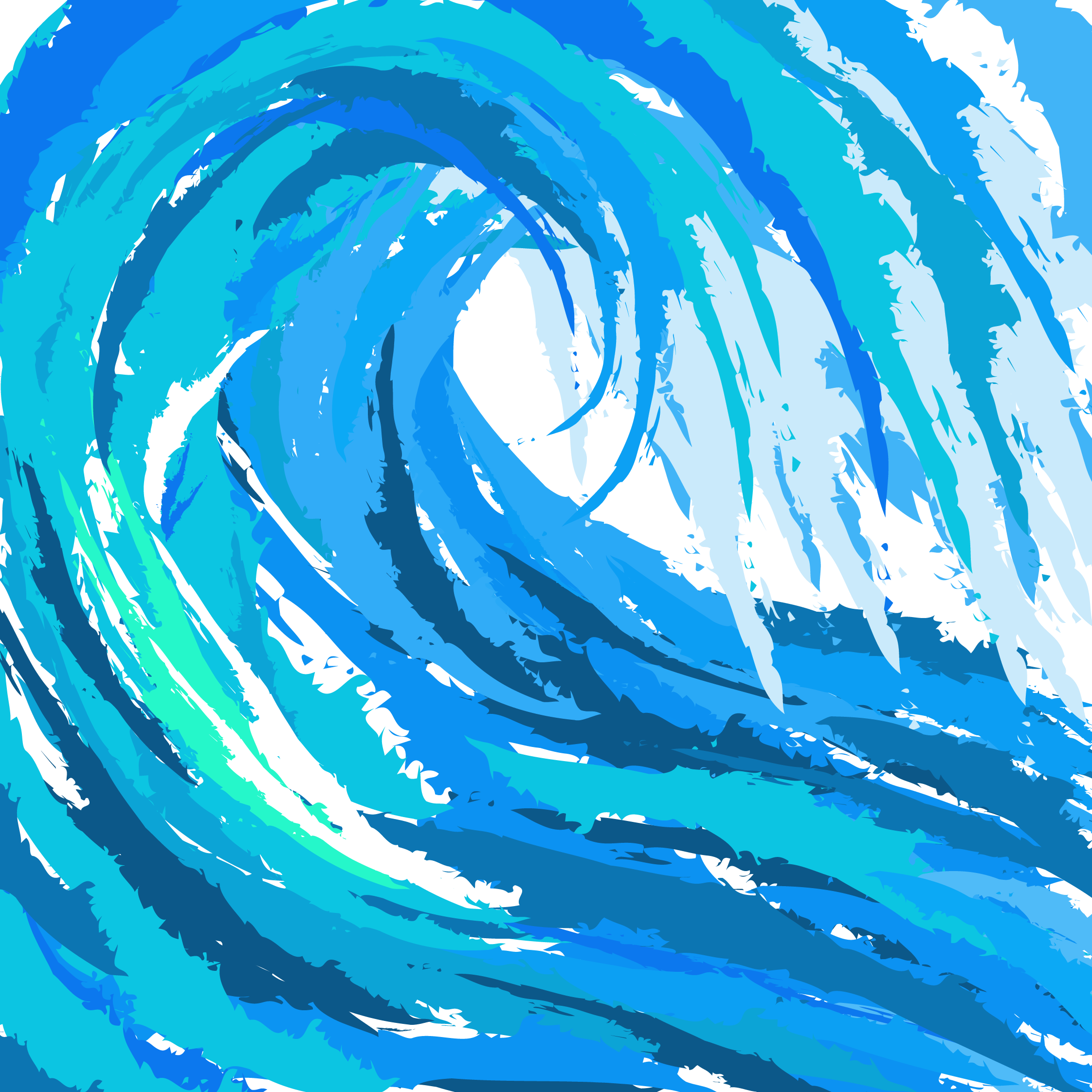 2244x2244 Surfing Silhouette Download