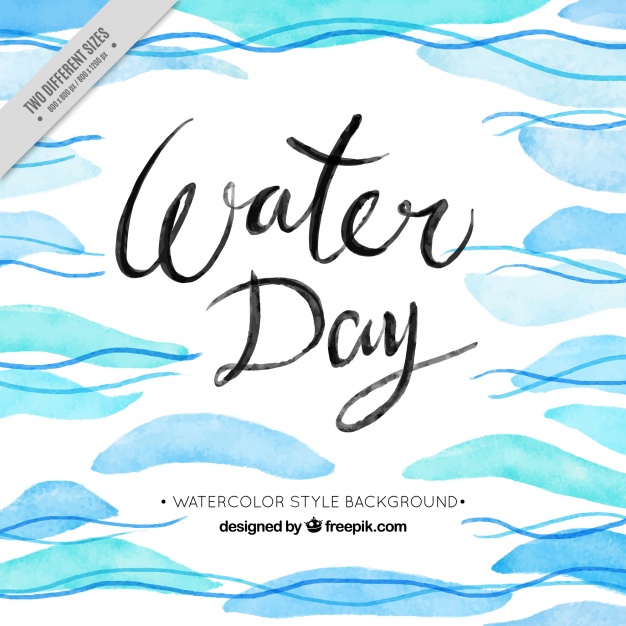 626x626 Watercolor Waves Background Vector Free Download