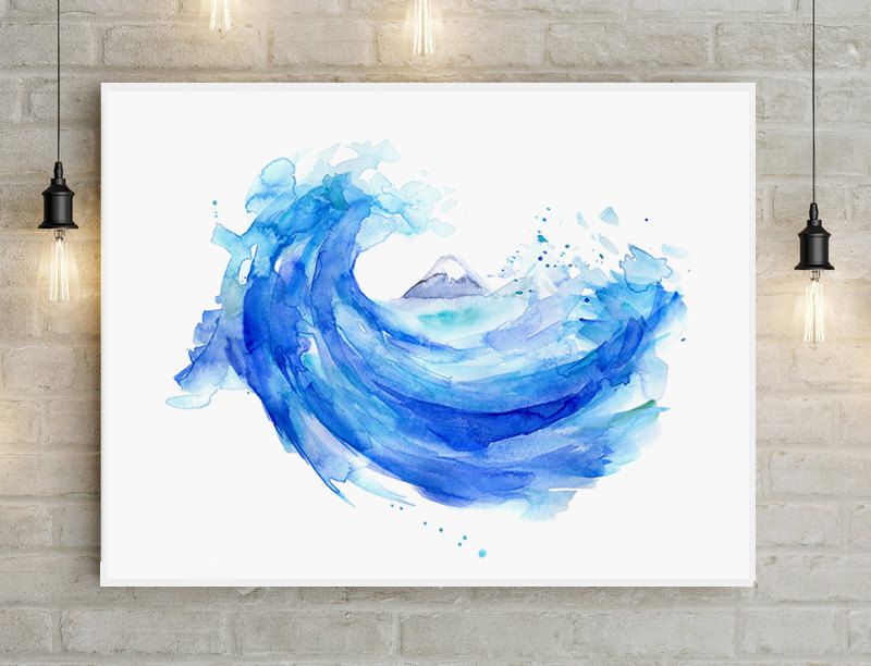 800x612 Hokusai Wave Painting