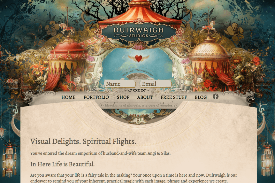 1080x720 15 Stunning Watercolor Web Designs