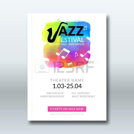 450x450 Web Design Poster Template Jazz Music Vector Poster Templates Set