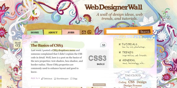 600x300 25 Examples Of Watercolor Art In Web Design