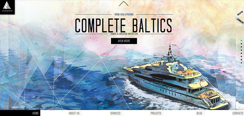 800x383 A Lavish Art Medium Great Examples Of Watercolor Esque Website