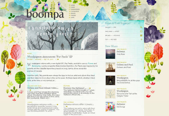 580x397 40 Beautiful Watercolor Effects In Web Design