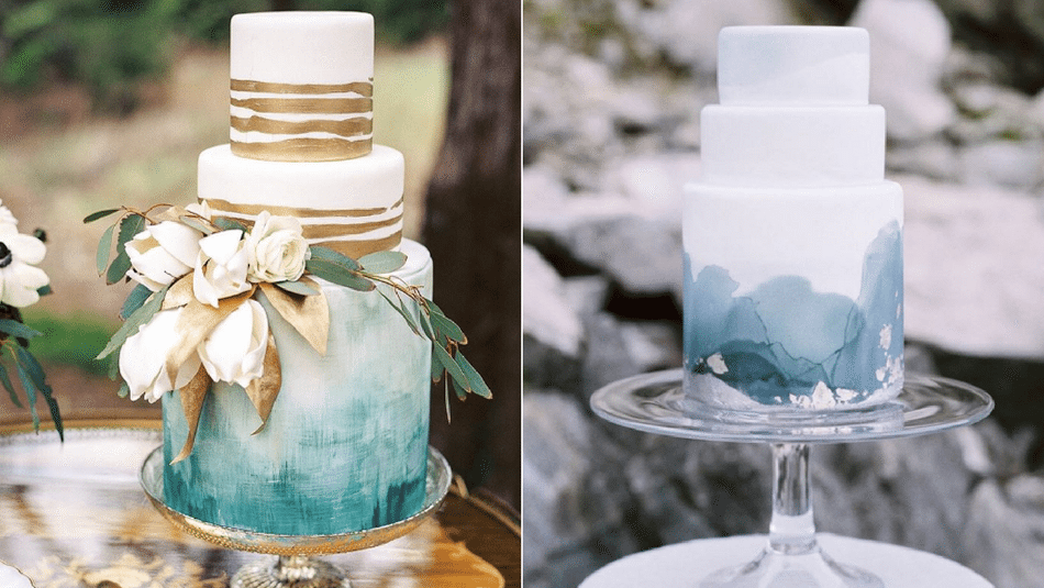 950x535 The 12 Watercolor Wedding Cakes Perfect For Your Wedding