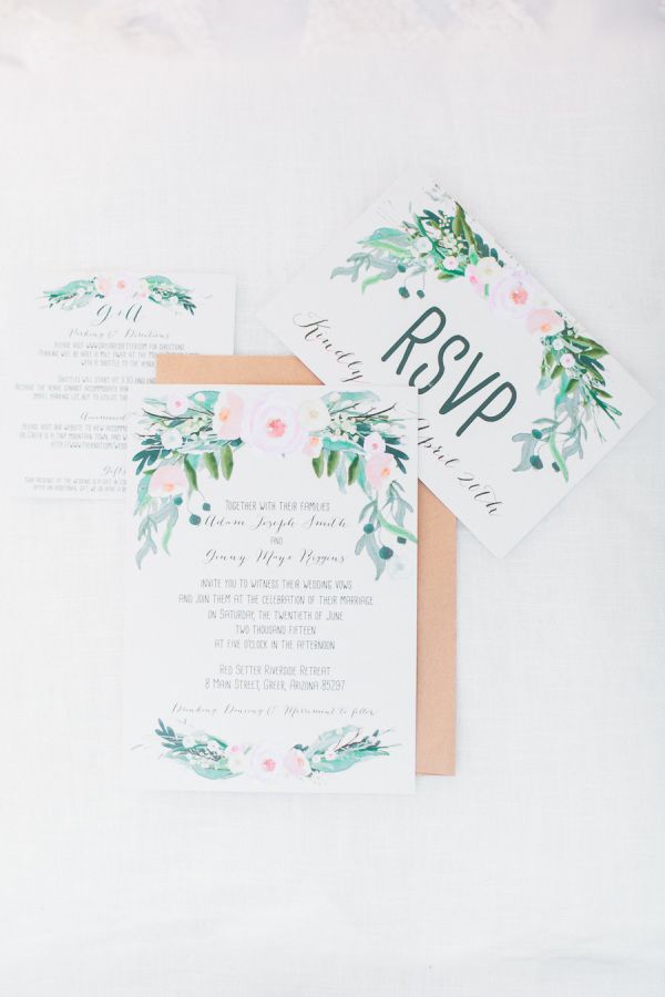 600x900 Watercolor Invitations Wedding