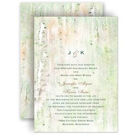 268x268 Watercolor Wedding Invitations Invitations By Dawn