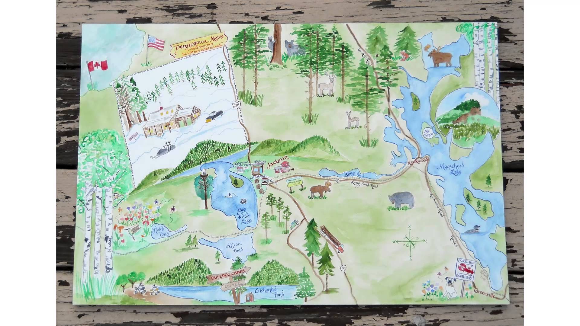 1920x1080 Custom Watercolor Wedding Invitations