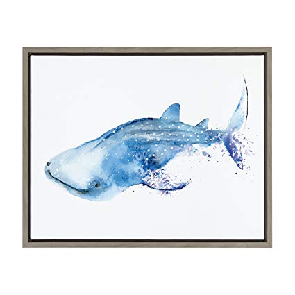 Watercolor Whale Shark