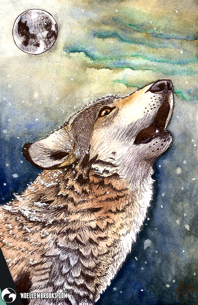 649x1000 Watercolor Wildlife Noelle M. Brooks