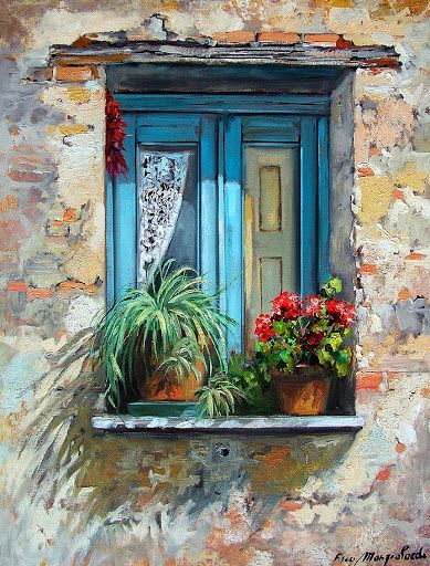389x512 Window Garden. Love This! Art. In 2018 Window
