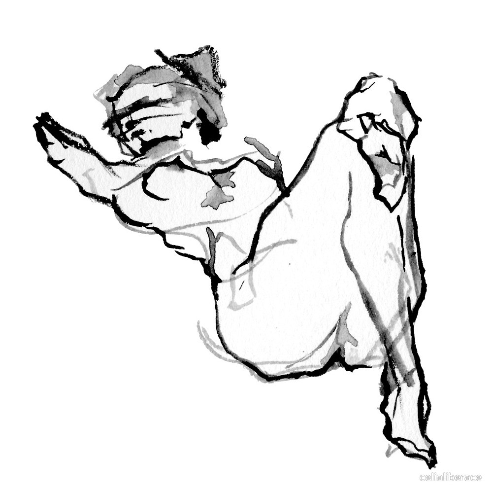 999x1000 Woman Figure Watercolor Painting By Celialiberace Redbubble