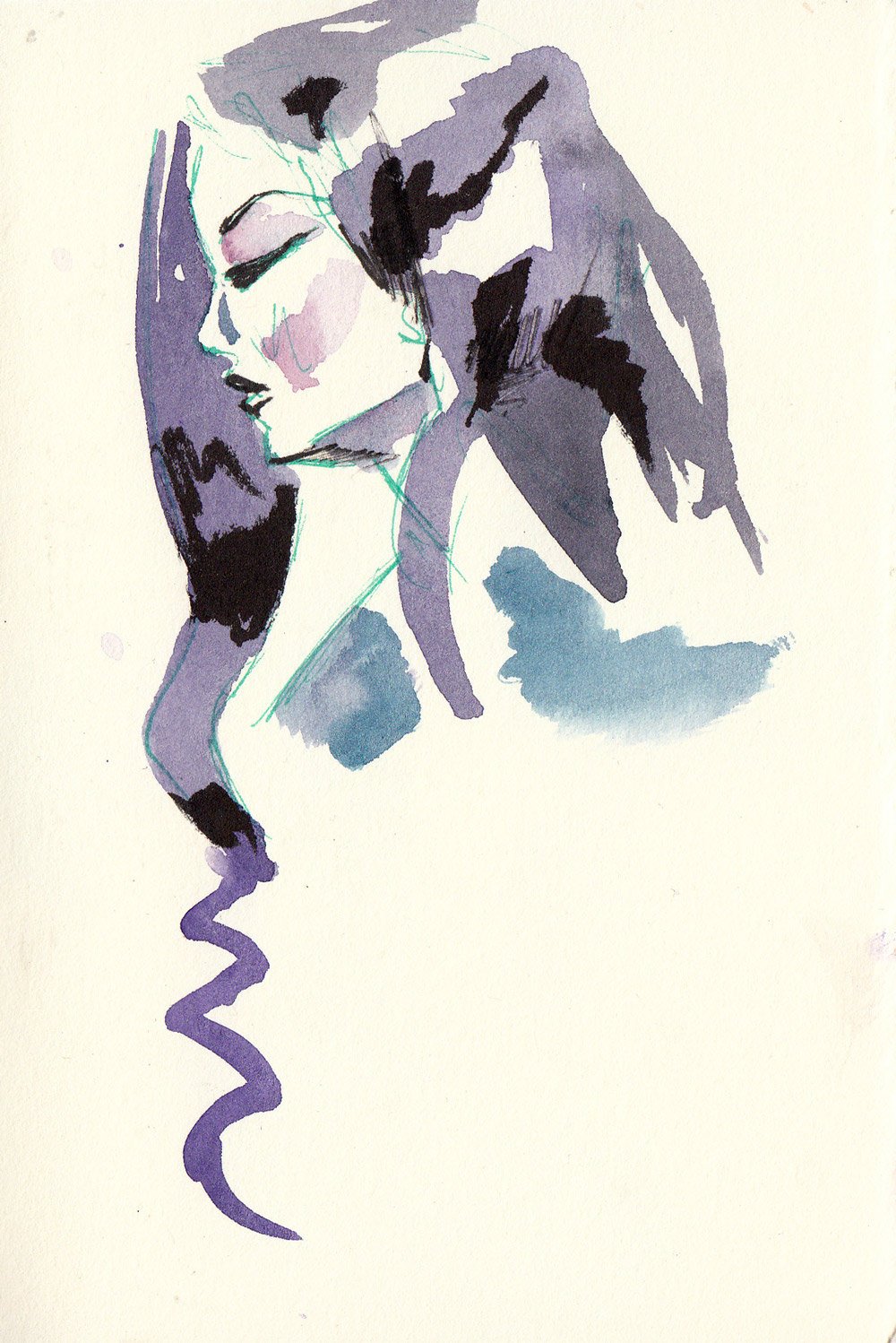 1000x1498 Minimalist Painting