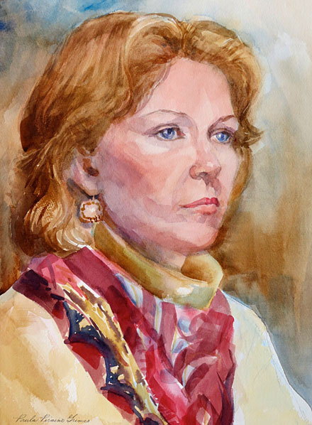 440x598 Paula Piraino Grimes Fine Arts, Woman In Autumn Colors