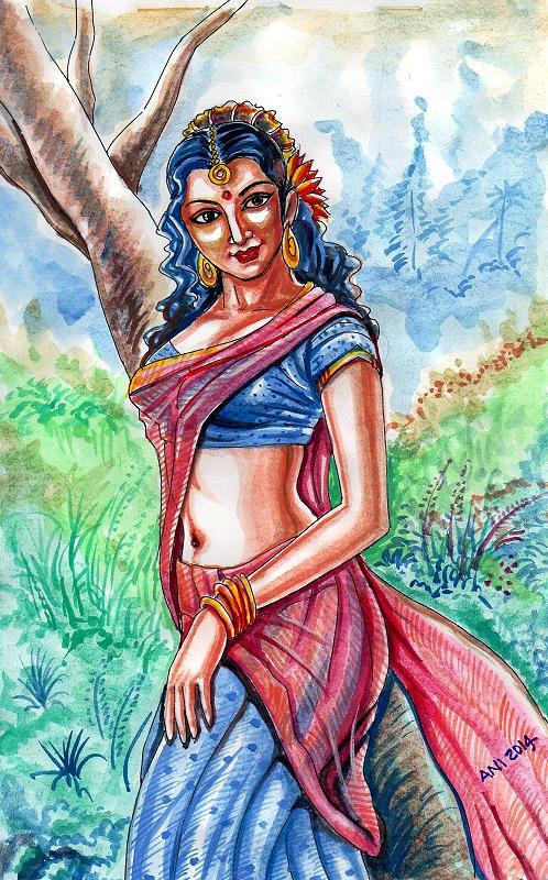 498x800 Watercolour Painting 011 By Indian Artist