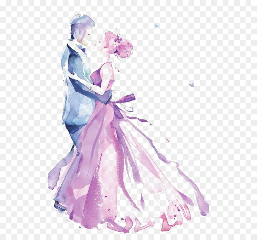900x840 Wedding Invitation Watercolor Painting Drawing
