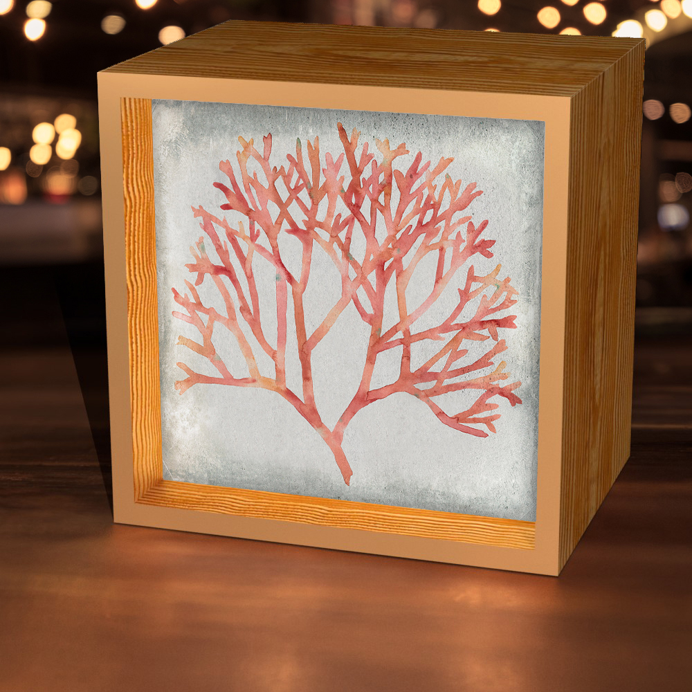 1000x1000 Watercolor Coral Light Box Arts