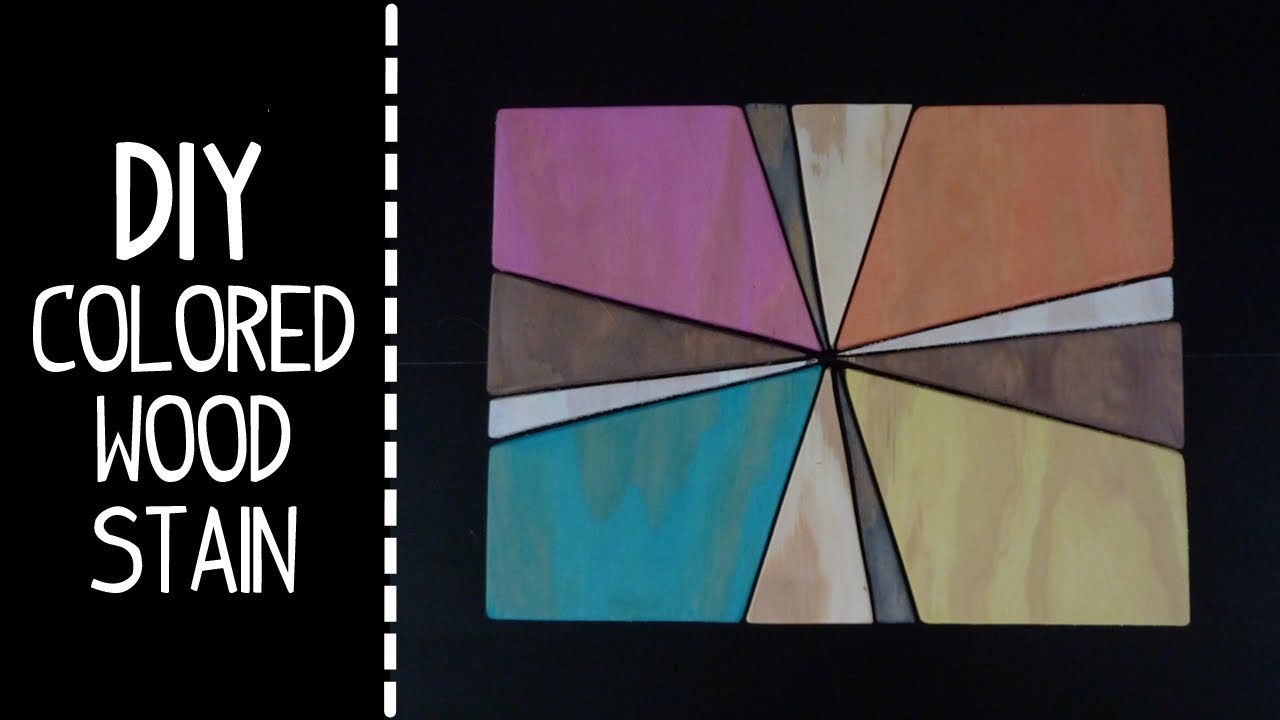 1280x720 Easy Diy Colored Wood Stain