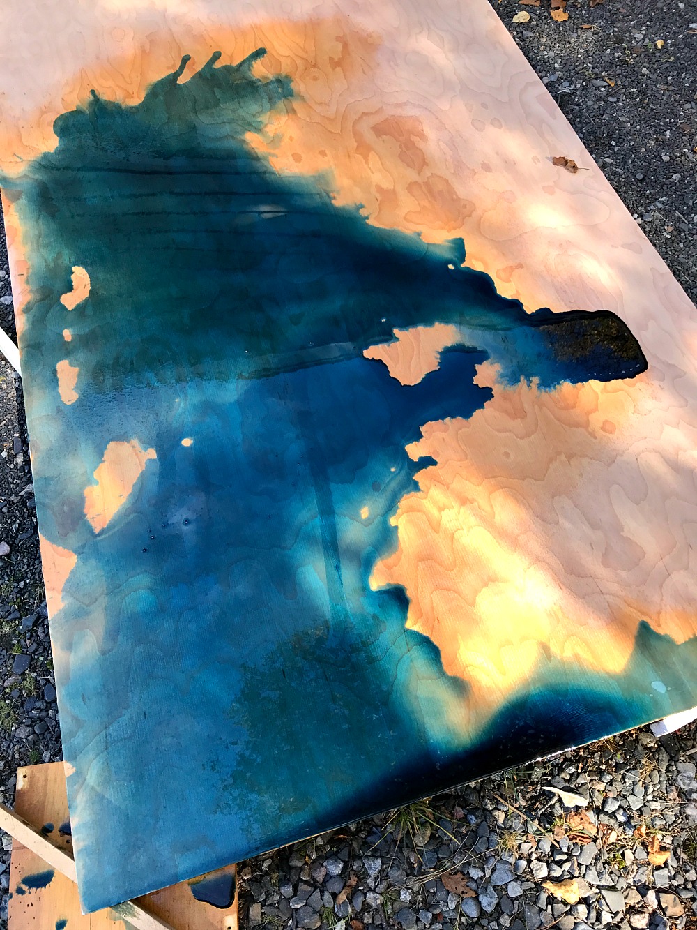 1000x1333 Diy Water Color Stained Plywood