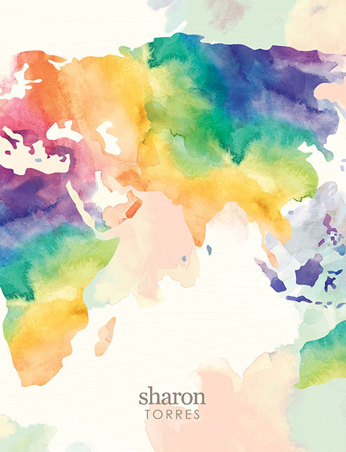 500x653 Watercolor World