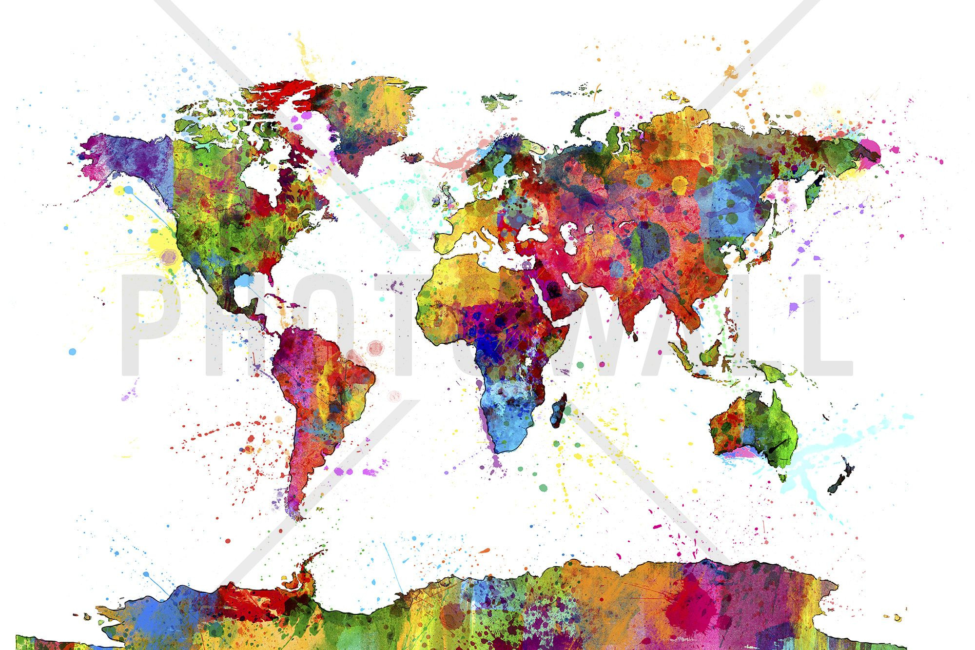 2000x1333 World Map Wallpaper ~ Best Of Watercolour World Map Wallpaper New