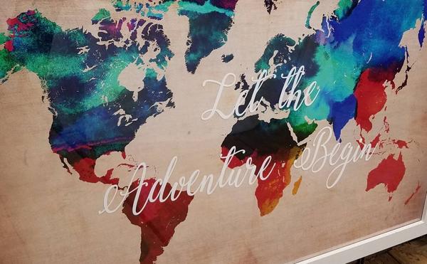 Watercolor World Painting