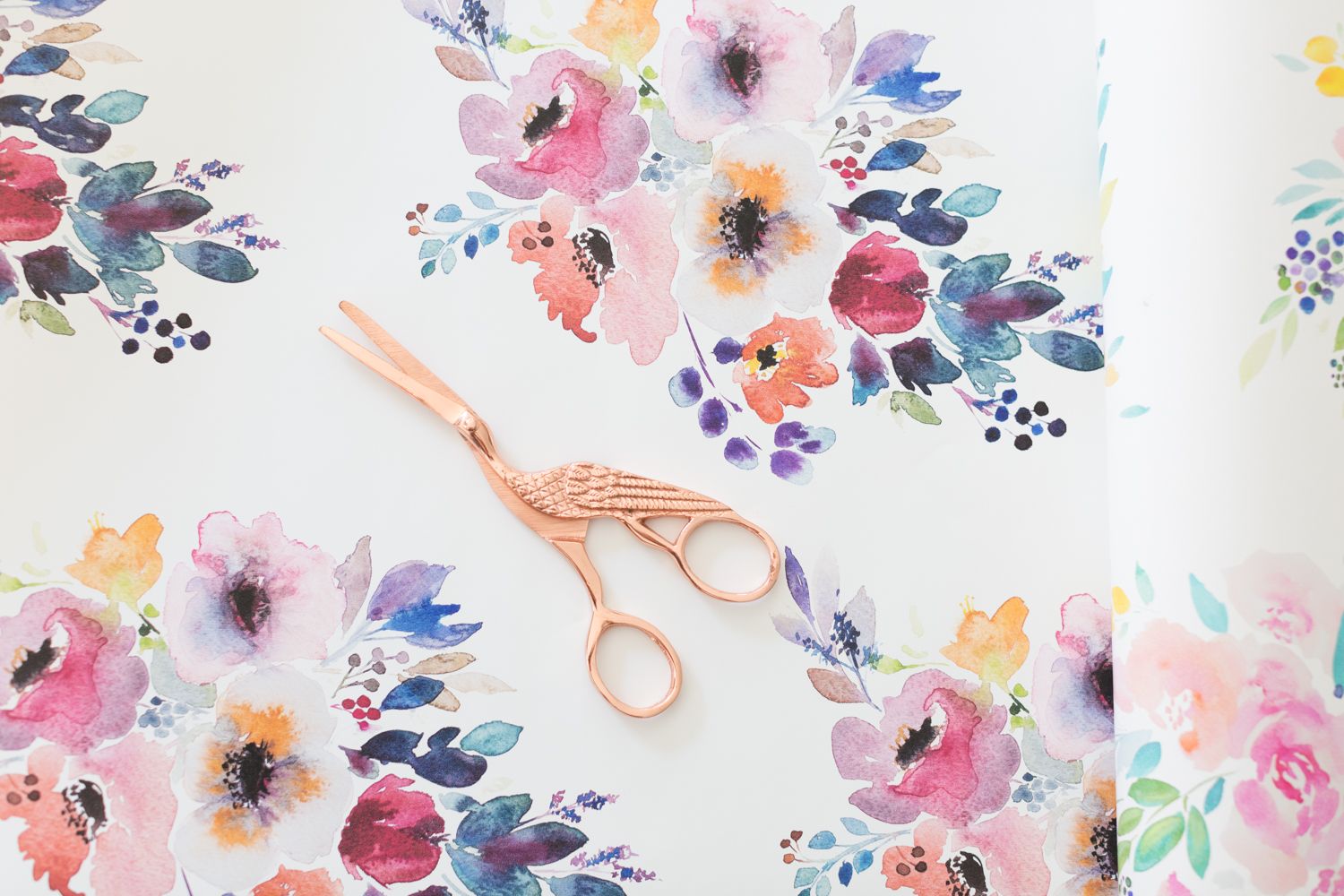 1500x1000 Craftberry Bush Watercolor Fabric And Wrapping Paper Http