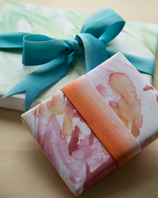 512x640 Diy Watercolor Giftwrap Sweet Paul Magazine