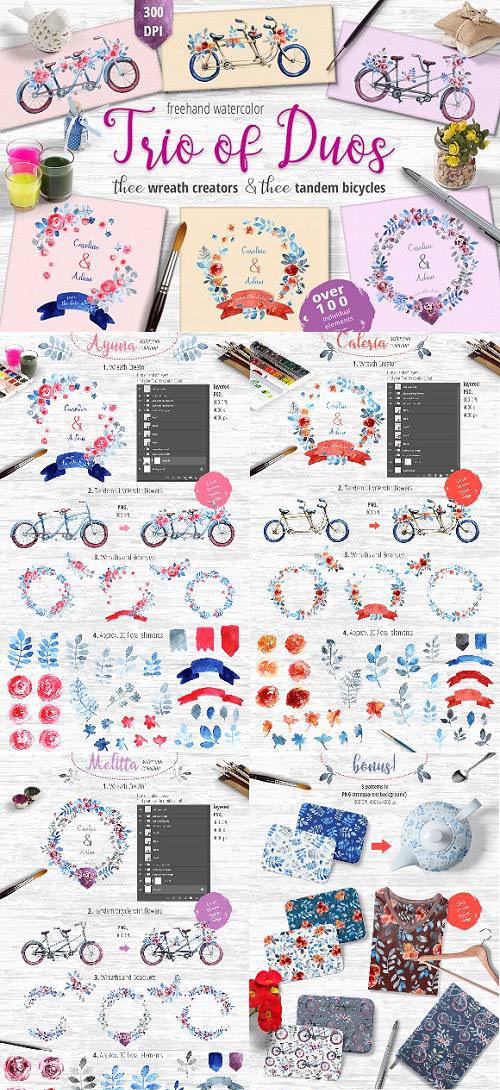 500x1090 Trio Of Duos Wreath Creator