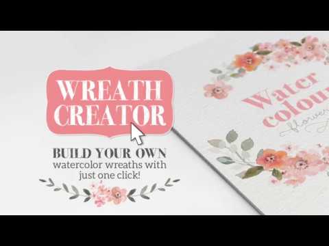 480x360 Create Watercolor Wreaths In Seconds