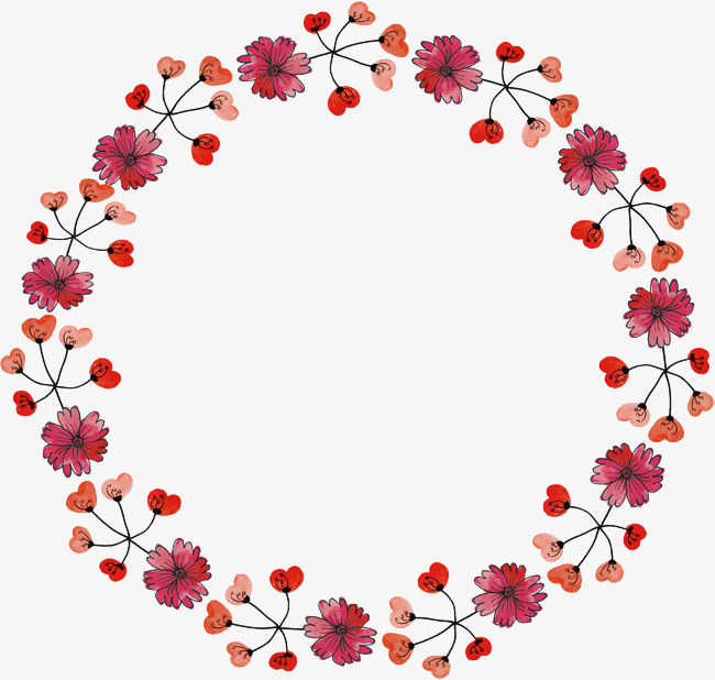 650x618 Hand Painted Watercolor Daisy Wreath, Hand Vector, Watercolor