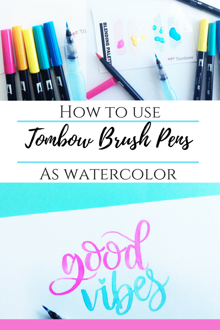 735x1102 How To Use Tombow Brush Pen As Watercolor