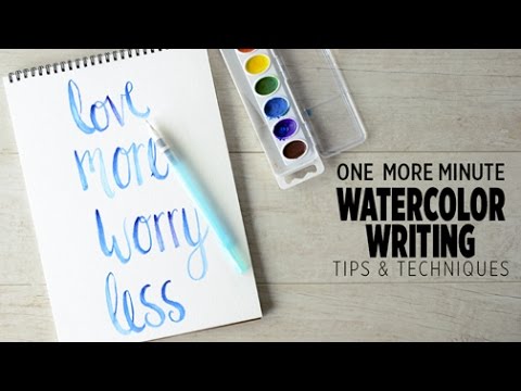 480x360 Watercolor Writing Tips Amp Techniques